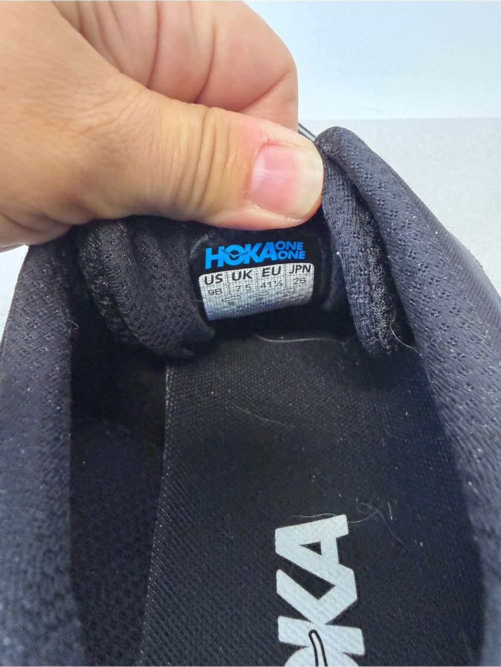 Hoka Bondi 9 Running Sneakers in Black - Picture 13 of 15